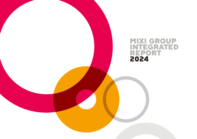 Cover of MIXI Group Integrated Report 2024