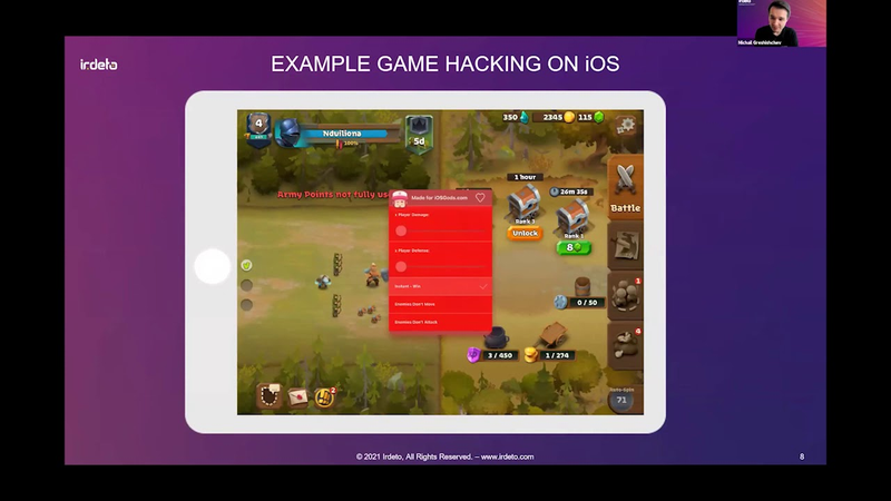 Cover of Superstar Session: Protecting Mobile Games Against Hackers, Crackers & Copycatters