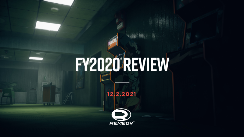 Cover of Remedy FY2020 Financial Review