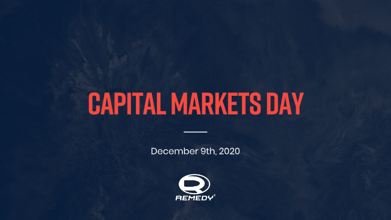 Cover of Remedy Capital Markets Day 2020: Our Next Growth Phase