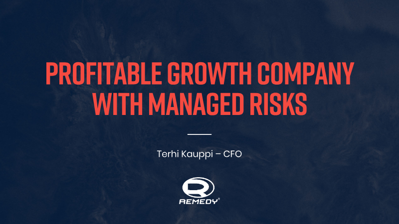 Cover of Remedy Capital Markets Day 2020: Profitable Growth Company with Managed Risks