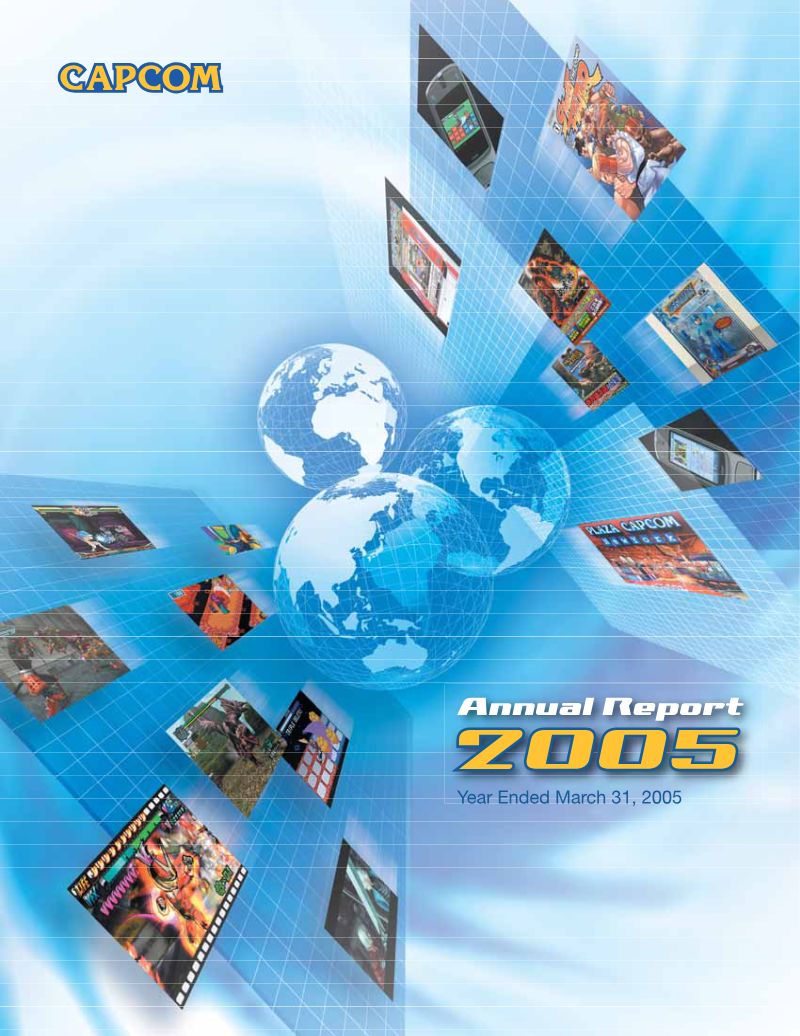 Cover of Capcom Annual Report 2005