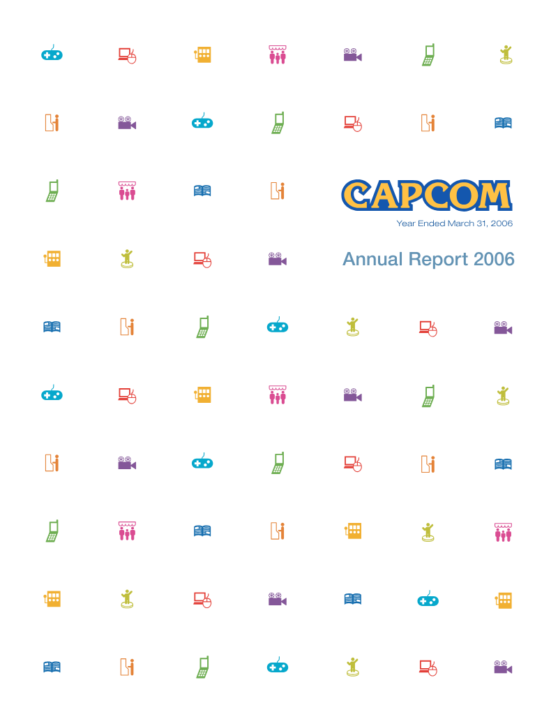 Cover of Capcom Annual Report 2006
