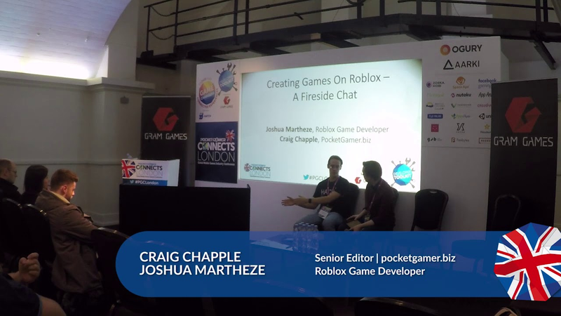 Cover of Creating games on Roblox – A fireside chat with Roblox developer Joshua Martheze