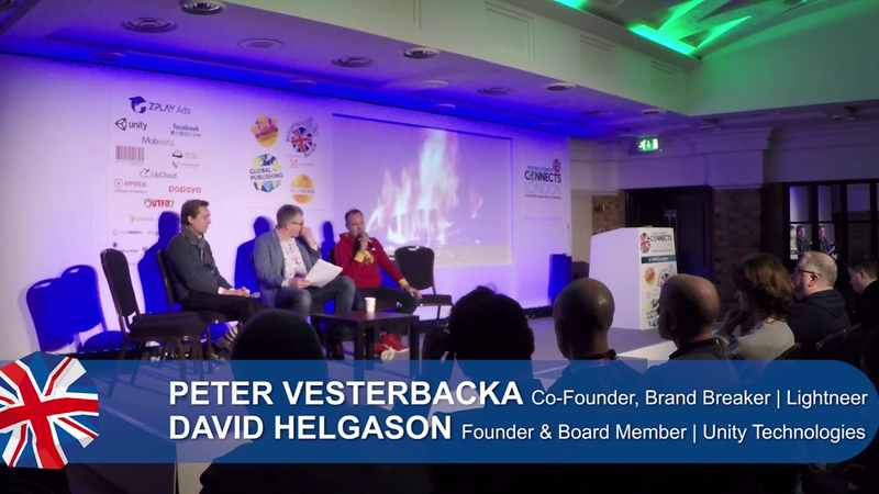 Cover of A fireside chat with games industry legends Peter Vesterbacka and David Helgason