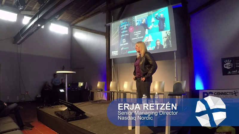 Cover of Nasdaq Nordic on access to capital and visibility for games companies