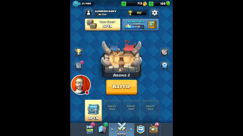 Cover of Clash Royale's immediate reciprocity (and accidental Battle launch)