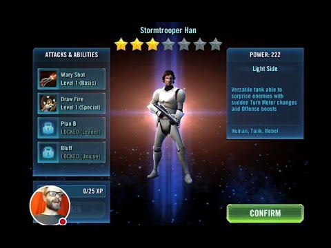 Cover of Unlocking Stormtrooper Han in Star Wars: Galaxy of Heroes