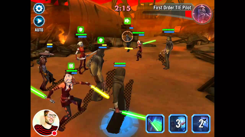 Cover of Winning battles in Star Wars: Galaxy of Heroes