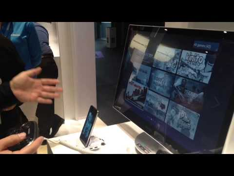 Cover of Samsung GamePad and multi-screen gaming demonstration at MWC 2014