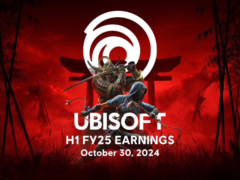 Cover of Ubisoft H1 FY25 Earnings