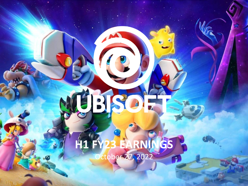 Cover of Ubisoft FY23 Earnings: First-Half Performance