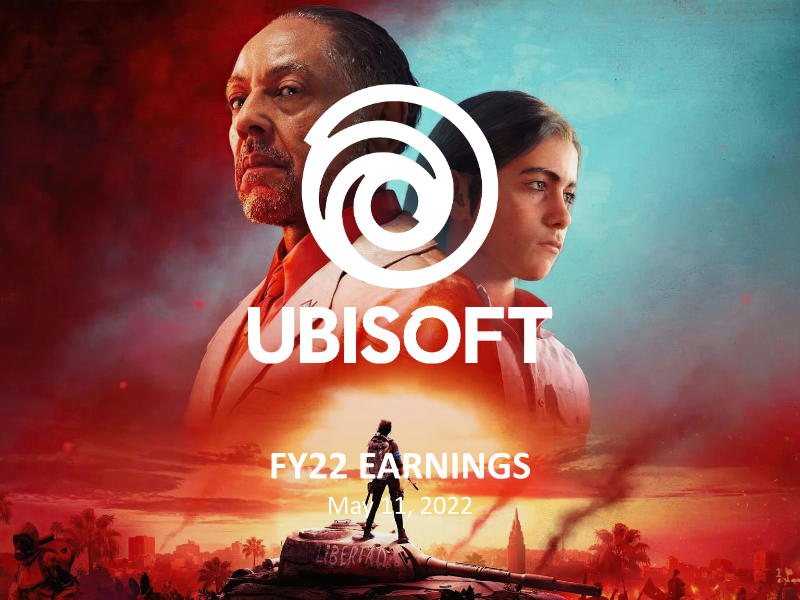 Cover of Ubisoft FY22 Earnings