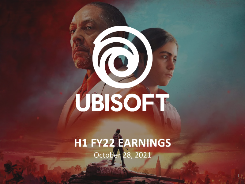 Cover of Ubisoft FY22 Earnings: H1 Performance