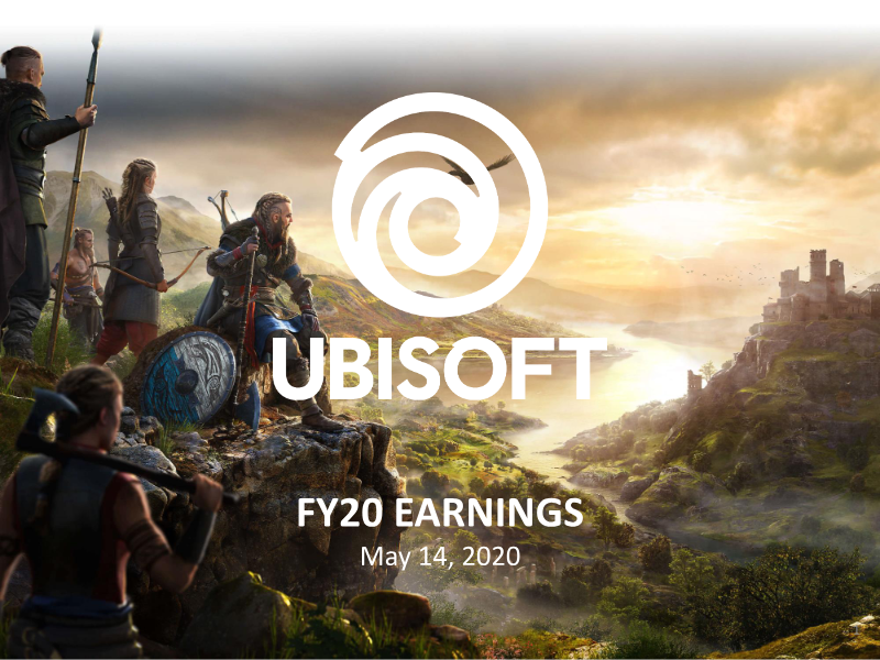Cover of Ubisoft FY20 Earnings