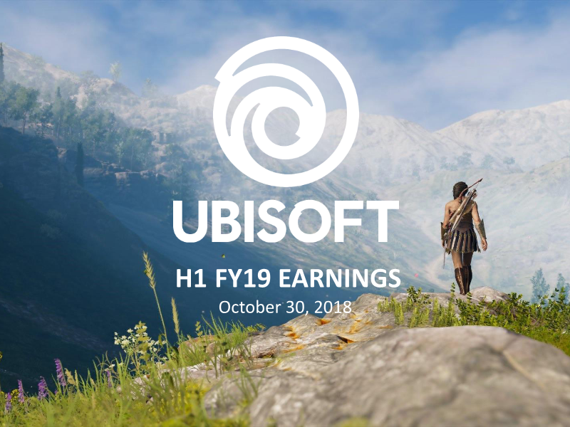 Cover of Ubisoft FY19 Earnings: First Half
