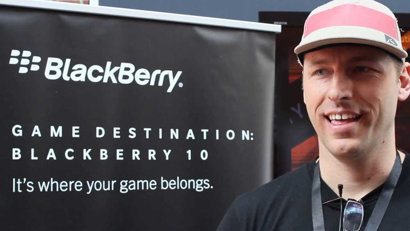 Cover of Sean Paul Taylor on how BlackBerry is pushing mobile gaming