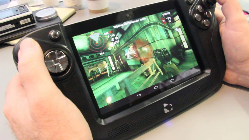 Cover of Hands on with 7-inch tablet and joypad combo Wikipad - running Dead Trigger