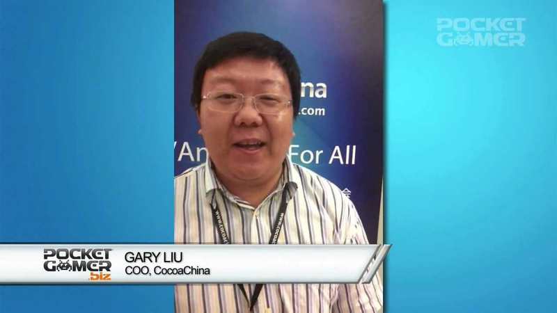 Cover of Pocket Gamer Biz interview Gary Liu, COO of Cocoa China
