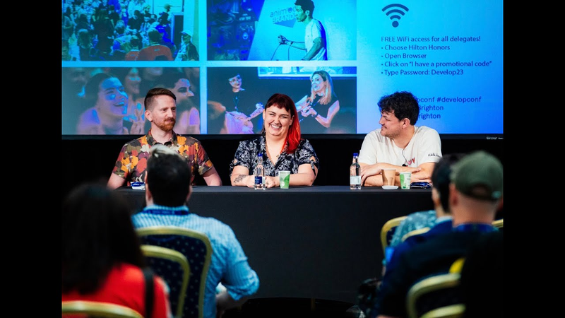 Cover of Develop 2023 panel: what's next in mobile