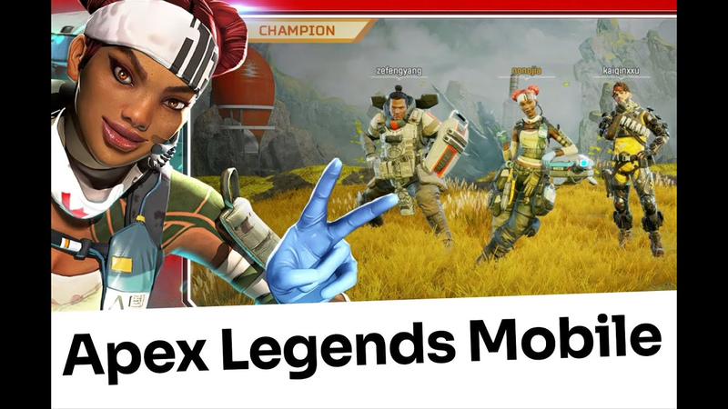 Cover of Apex Legends Mobile footage from mobilegamer.biz. Captured from the Australian soft launch build.