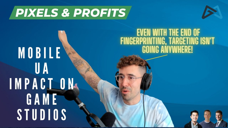 Cover of Mobile UA Landscape Impact on Gaming Companies (Pixels & Profits #7) ft. Matej Lancaric