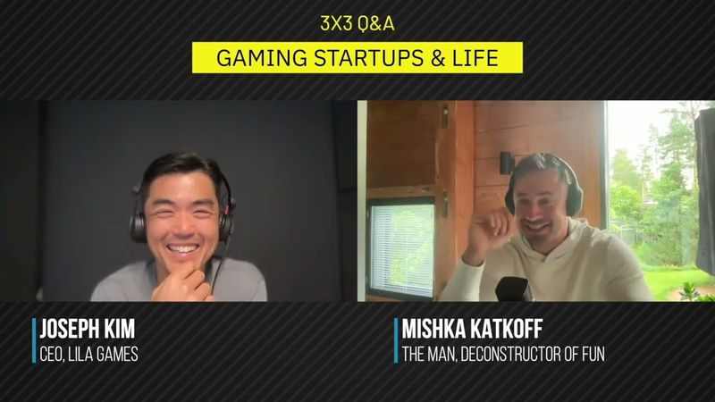 Cover of Game Startups & Life | 3x3 ft. Mishka Katkoff at Deconstructor of Fun
