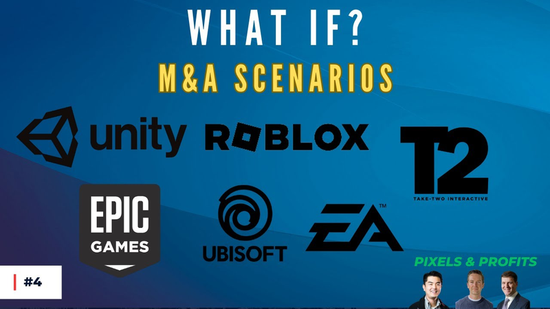Cover of What If? Game Company M&A Scenarios | Pixels & Profits #5