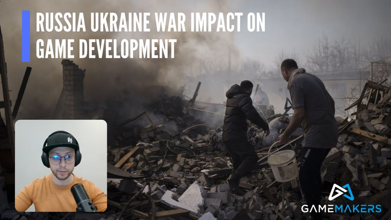 Cover of Russia Ukraine War Impact on Video Games Industry ft. Boris Kalmykov CEO Hypemasters