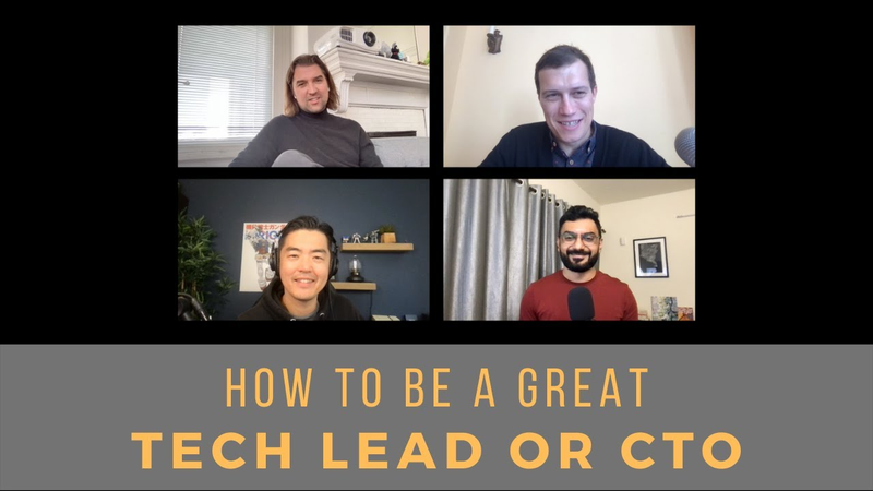 Cover of How To Become A Great Tech Lead or CTO ft. Niklas Herriger, Tommy Krul, and Avinash Pandey