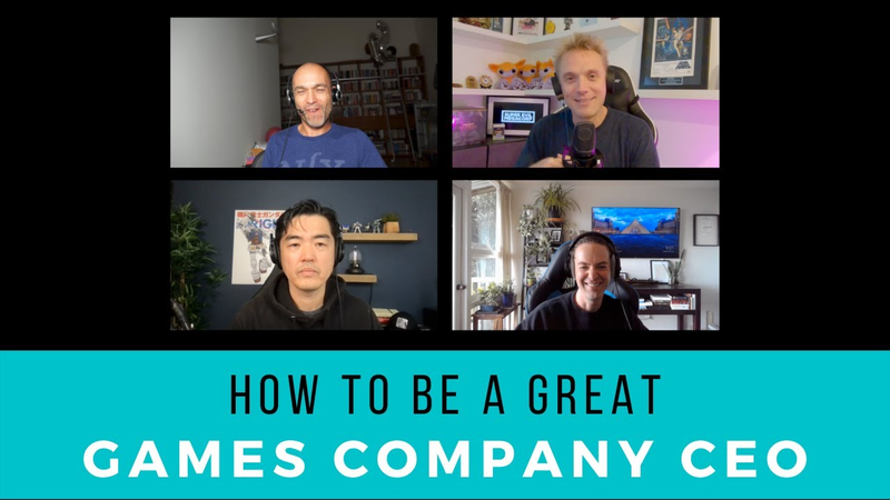 Cover of How To Be A Great Games Company CEO!