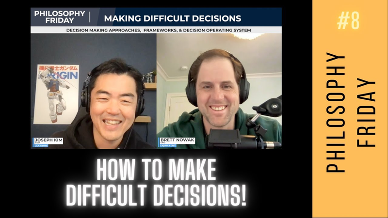 Cover of How to Make Difficult Decisions (Philosophy Friday #8)