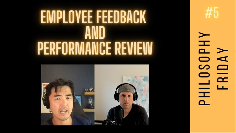 Cover of Employee Feedback and Performance Review Best Practice (Philosophy Friday #5)