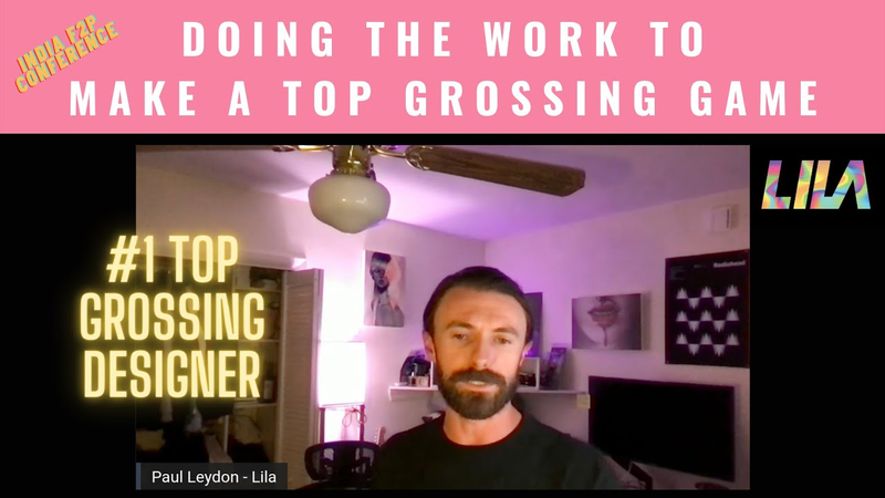 Cover of Doing the Work For a Top Grossing Game | Game Design by Paul Leydon