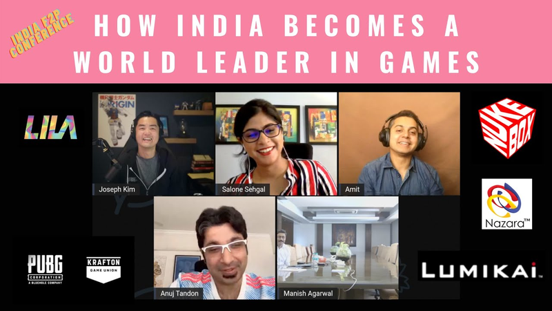 Cover of How India Becomes A World Leader in Games #IndiaF2P