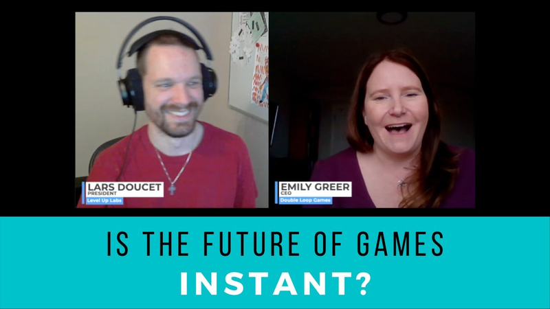 Cover of Is the future of games Instant? (Lars Doucet, Emily Greer)