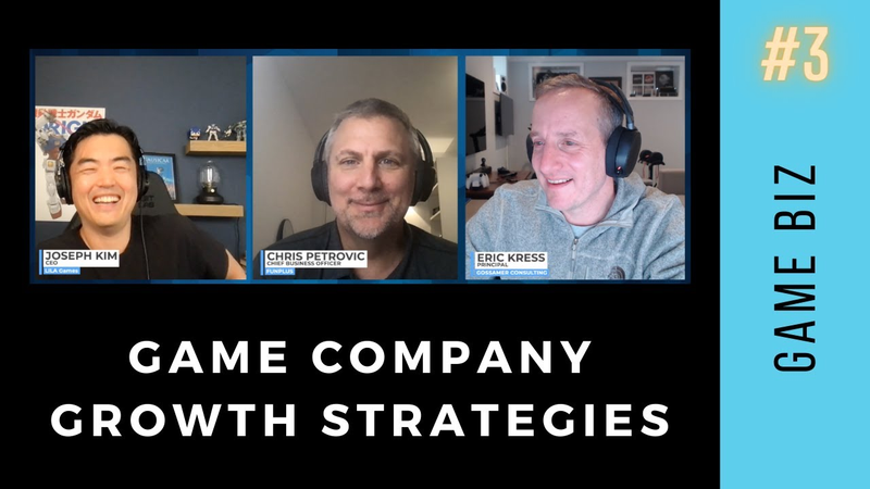Cover of Game Biz #3 | Game Company Growth Strategies ft Chris Petrovic and Eric Kress