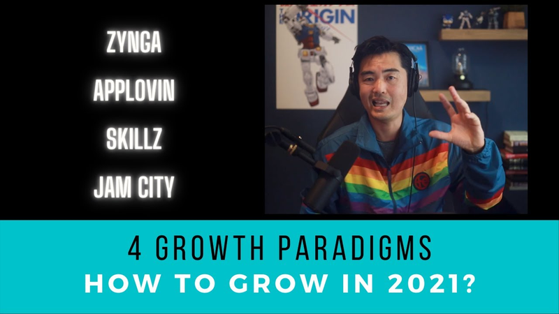 Cover of Game Company Growth Strategies in 2021 | Zynga, Applovin, Skillz, and Jam City