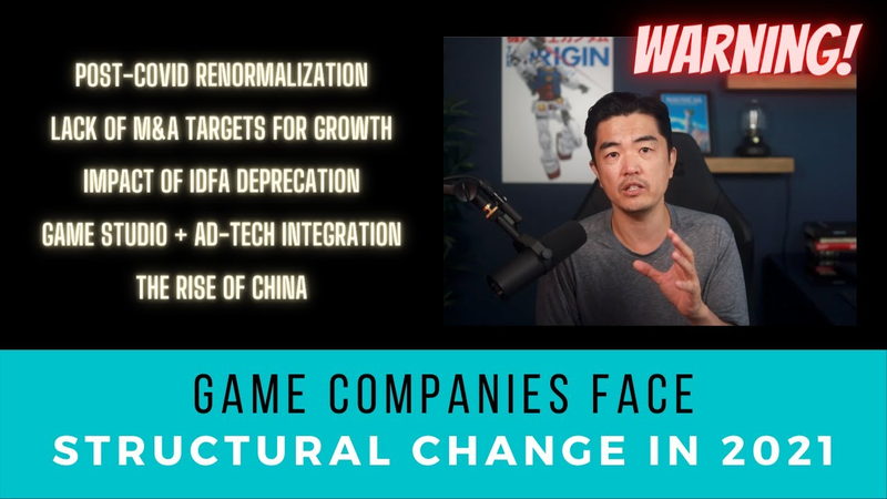 Cover of Game Companies Face Structural Change in 2021 | The Warning!