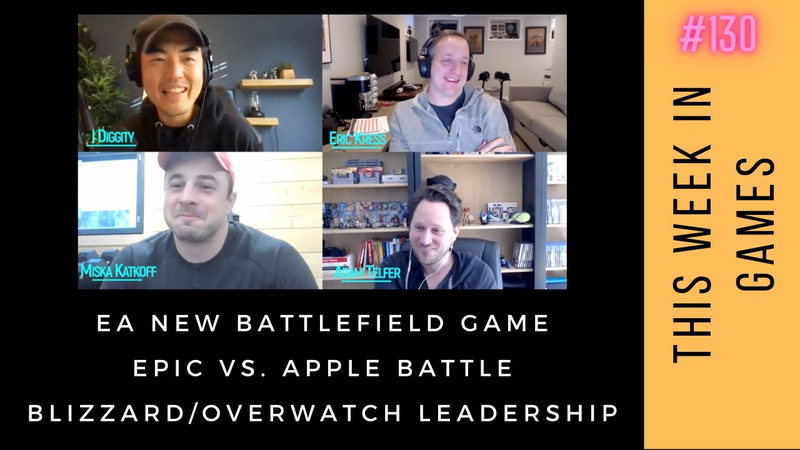 Cover of TWIG 130 | EA Battlefield Game, Epic vs. Apple by WSJ, Blizzard Overwatch Leadership
