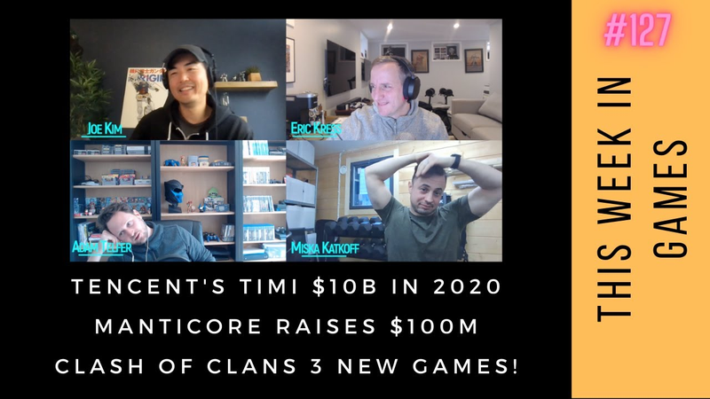 Cover of TWIG 127 | 3 New Supercell Clash Games, Tencent Timi $10B in 2020, Manticore $100M for "Multiverse"