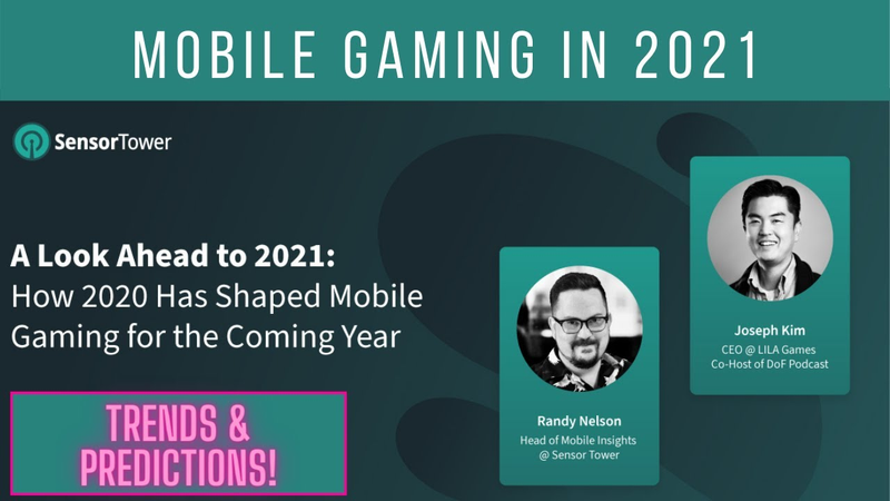 Cover of Mobile Gaming Trends in 2021 | Joe Kim (LILA Games)