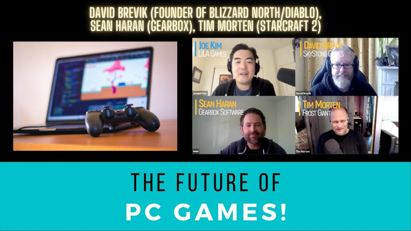 Cover of Future of PC Gaming | David Brevik, Sean Haran, Tim Morten