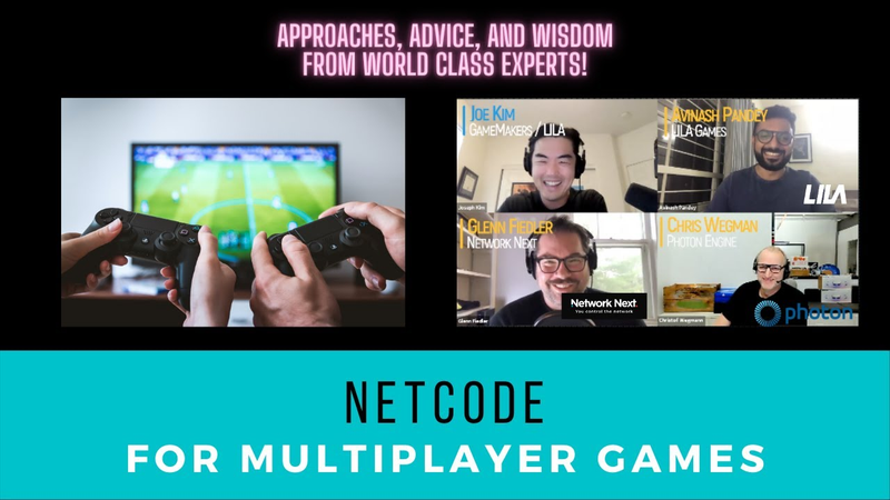 Cover of Netcode for Multiplayer Games | Glenn Fiedler, Avinash Pandey, and Chris Wegman