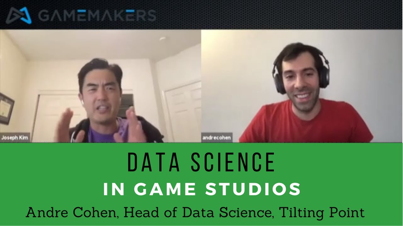 Cover of Data Science at Games Studios | Andre Cohen Head of Data Science at Tilting Point