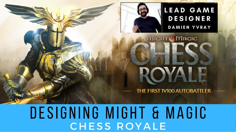 Cover of Might & Magic Chess Royale | Lead Game Designer Damien Yvray