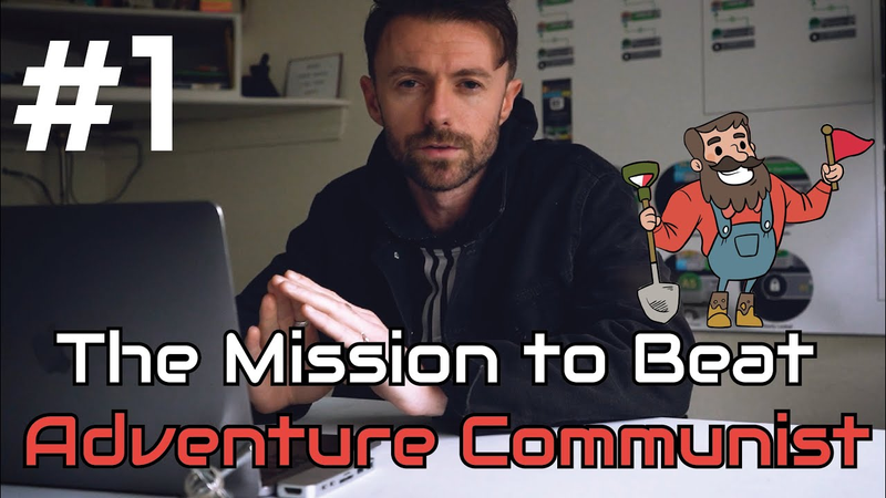 Cover of I attempt to design a game as good or better than Adventure Communist. PART 1