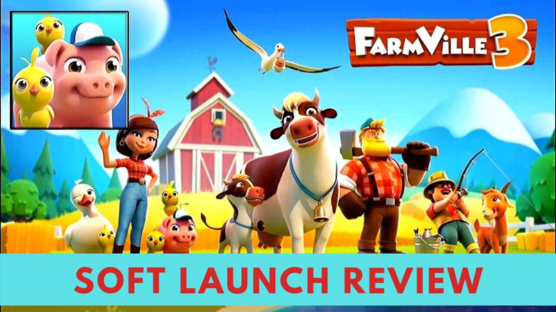 Cover of Farmville 3 by Zynga | Soft Launch Review