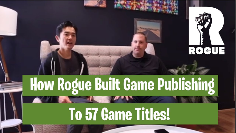 Cover of Rogue Games | Publishing 57 Game Titles!