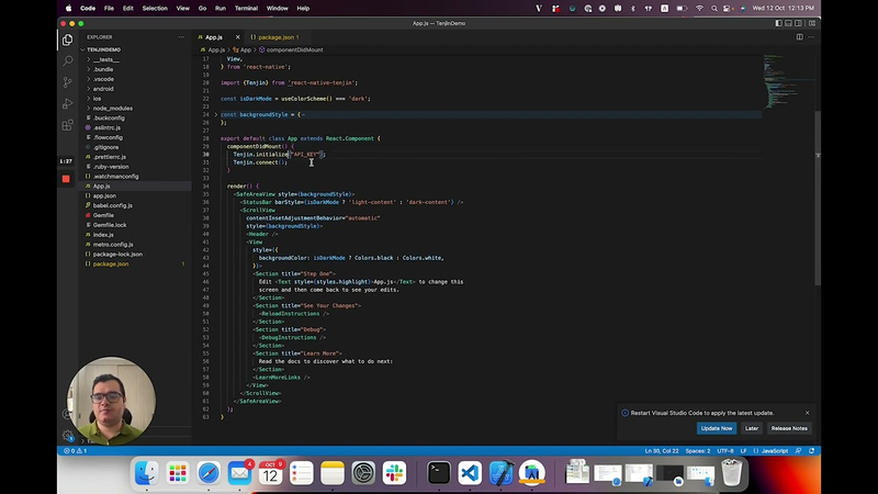 Cover of How to integrate Tenjin's official React Native Plugin